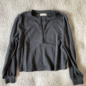 Treasure & bond long sleeve crop small